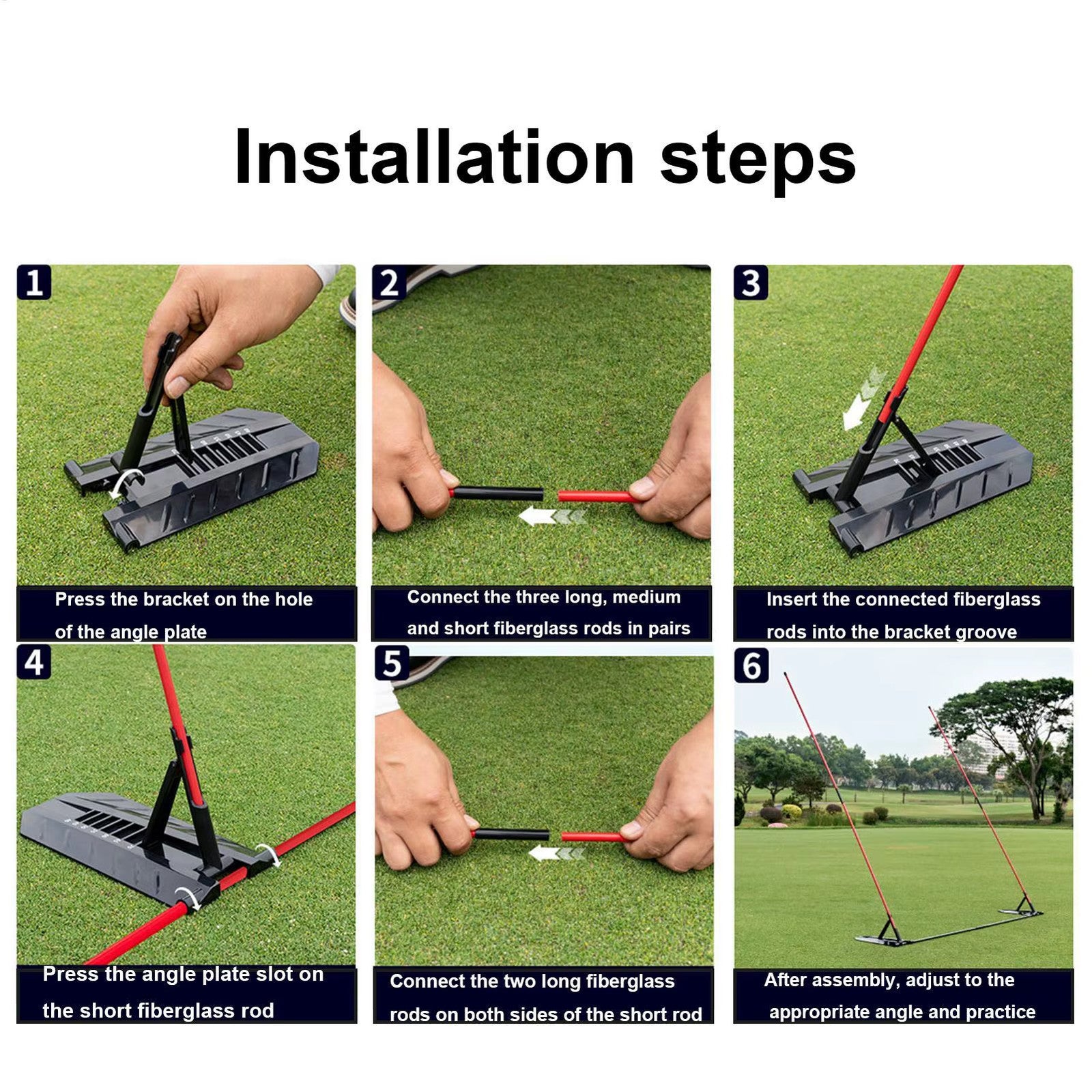 Golf Swing Trainer Portable Multi-Functional Golf Swing Training Aid Sports