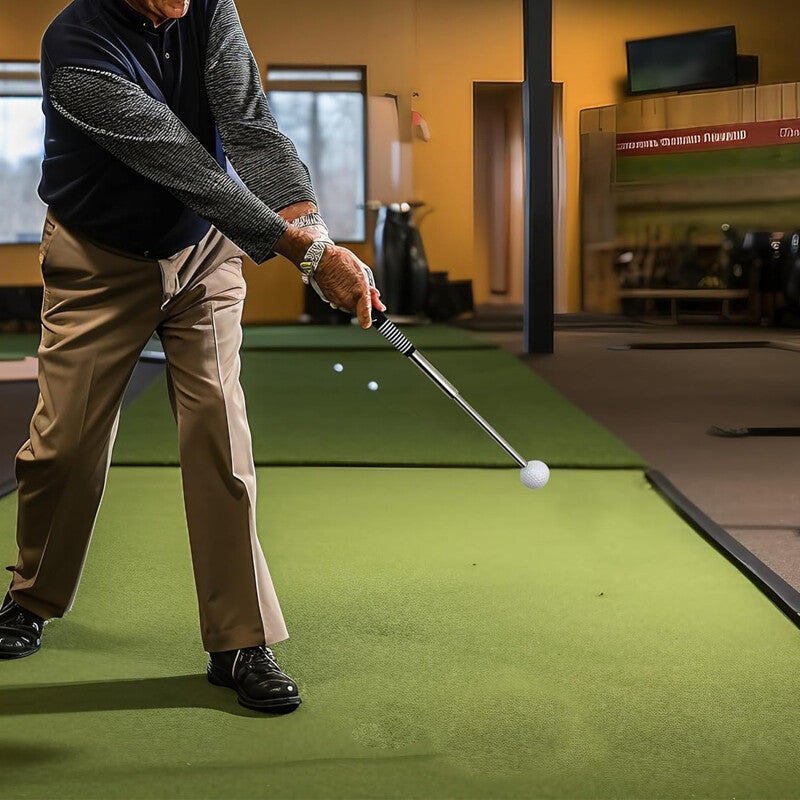 Retractable Golf Swing Training Aid Golf Grip Trainer Indoor Warm Up Practice